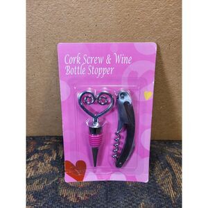 Corkscrew and Wine Bottle Stopper- NIP